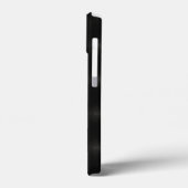 Abstraktes Stahlmuster Case-Mate iPhone Hülle (Rückseite / Links)