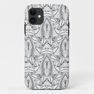 Abstraktes Stammes- Gekritzel Case-Mate iPhone Hülle