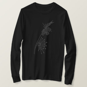 Abstraktes Stammes-Tattoo-Rad-Kunstwerk T-Shirt