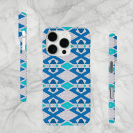 Abstraktes Stammesdesign, Blues, Case Mate
