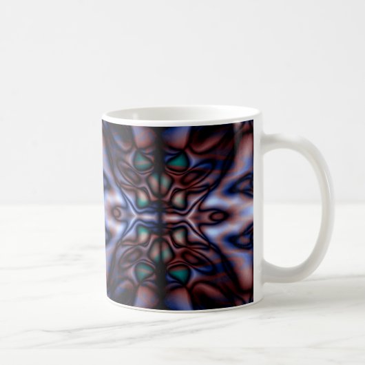Abstraktes Stammesmuster Kaffeetasse (Rechts)