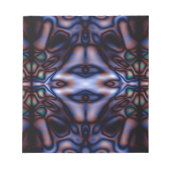 Abstraktes Stammesmuster Notizblock (Vorderseite)