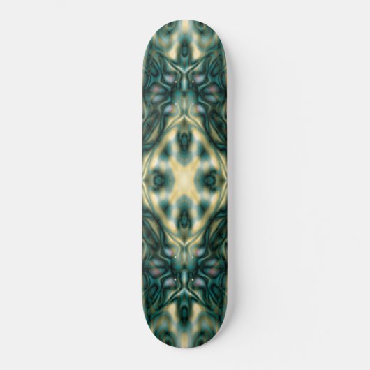 Abstraktes Stammesmuster Skateboard (Vorderseite)