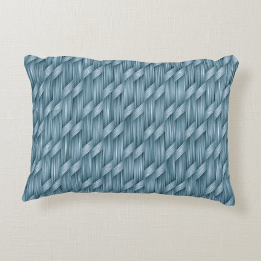 Abstraktes Stapelmuster | Dekokissen (Rückseite)