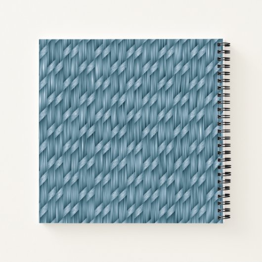 Abstraktes Stapelmuster | Notizbuch (Rückseite)