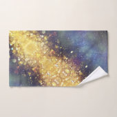 Abstraktes Starry Skies Badetuch Set Handtuch (Handtuch)