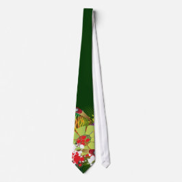 Abstraktes Steelpan mit Pansticks und Paint Splash Krawatte