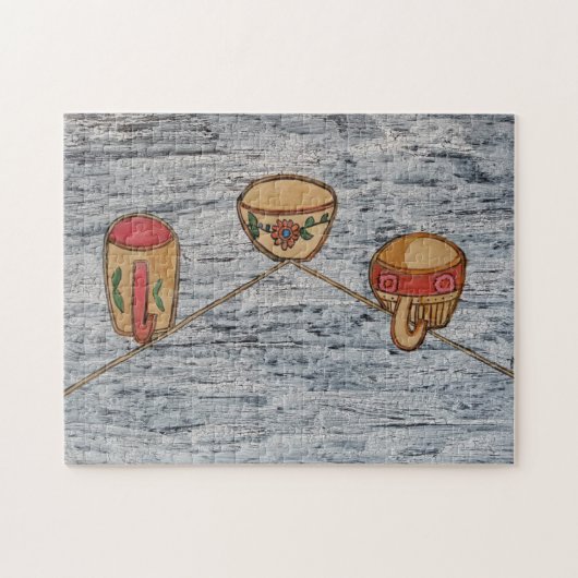 Abstraktes Stillleben Puzzle (Horizontal)