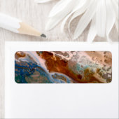 Abstraktes Strandmuster, Wassermuster, Sommerspass (Insitu)