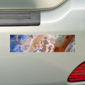 Abstraktes Strandmuster, Wassermuster, Sommerspass Autoaufkleber (Auf Auto)