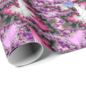 ABSTRAKTES STRASSWASSER GESCHENKPAPIER (Rolleneckpunkt)