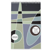 Abstraktes Surfen im Kalender 2023 (Titelbild)