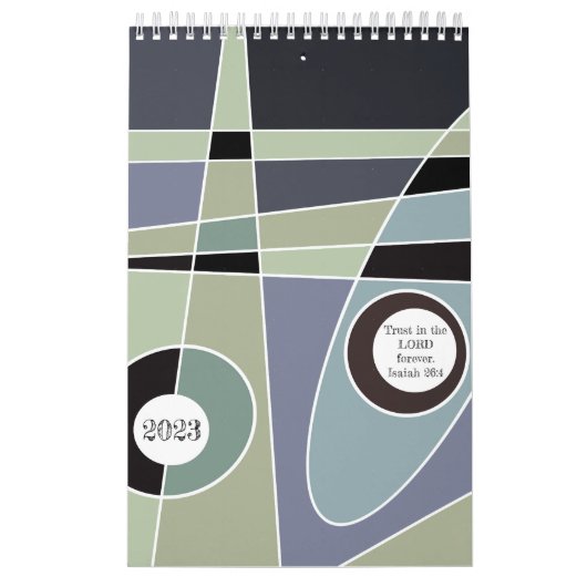 Abstraktes Surfen im Kalender 2023 (Titelbild)