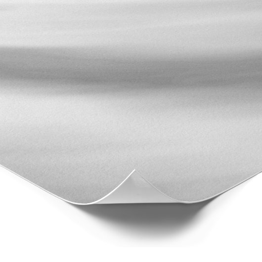 Abstraktes Surfer-Silhouette-Poster Poster (Ecke)