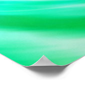 Abstraktes Surfer-Silhouette-Poster Poster (Ecke)