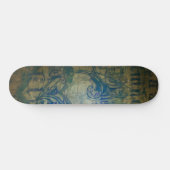 Abstraktes Swirl-Skateboard-Deck Skateboard (Horizontal)