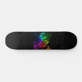 Abstraktes Swirl-Skateboard Skateboard (Horizontal)