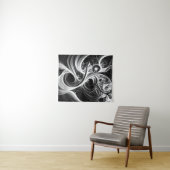 Abstraktes Swirling Mini-Netzwerk-Tapestry Wandteppich (Beispiel (Horizontal))