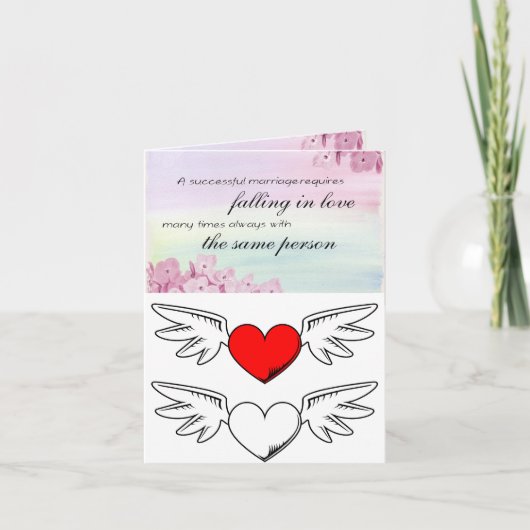 Abstraktes Symbol Dankeskarte (Vorderseite)