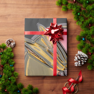 Abstraktes Symbol der Dragonfly Art Geschenkpapier