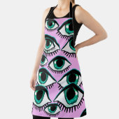 Abstraktes Symbol für das Bergauge Schürze (InSitu)