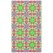 Abstraktes symmetrisches Design Tischdecke (Vorderseite)