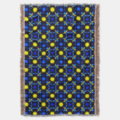 Abstraktes symmetrisches geometrisches Muster Decke (Vorderseite Vertikal)