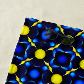 Abstraktes symmetrisches geometrisches Muster Strandtuch (Beispiel)