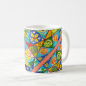 Abstraktes System Kaffeetasse (VorderseiteRechts)