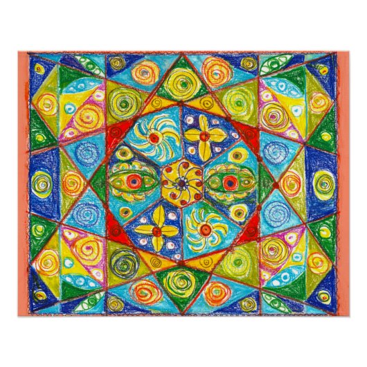 Abstraktes System Poster (Vorderseite)