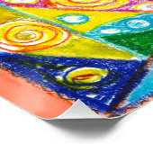 Abstraktes System Poster (Ecke)