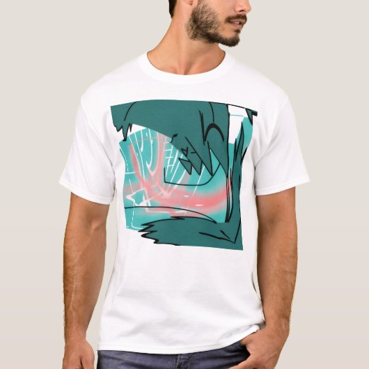 Abstraktes T-Shirt (Vorderseite)
