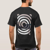 abstraktes T-Shirt-Design T-Shirt (Rückseite)