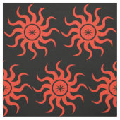 Abstraktes Tanzmaterial aus Red Sun Stoff (Muster)