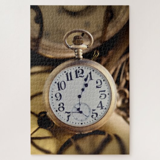 Abstraktes Taschenuhr-Puzzle Puzzle (Vertikal)