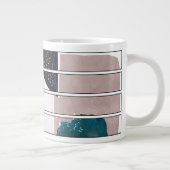 Abstraktes Tassendesign Jumbo-Tasse (Rechts)
