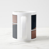 Abstraktes Tassendesign Jumbo-Tasse (Rückseite)