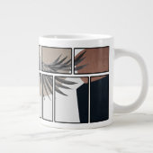 Abstraktes Tassendesign Jumbo-Tasse (Rechts)