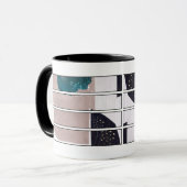 Abstraktes Tassendesign Tasse (Vorderseite Links)