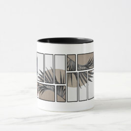Abstraktes Tassendesign Tasse