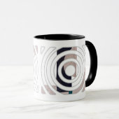 Abstraktes Tassendesign Tasse (VorderseiteRechts)