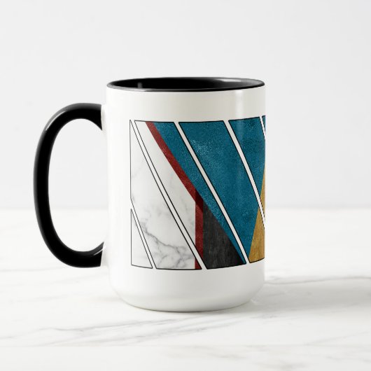 abstraktes Tassendesign Tasse (Links)