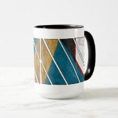 abstraktes Tassendesign Tasse (VorderseiteRechts)