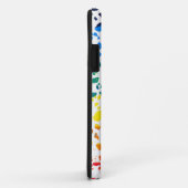 Abstraktes Terrazzo-Mosaik-Rainbow-Muster Case-Mate iPhone Hülle (Hinten/Rechts)