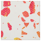 Abstraktes Terrazzo-Mosaik-Rainbow-Muster Stoff (Muster)