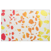 Abstraktes Terrazzo-Mosaik-Rainbow-Muster Stoff (Fat Quarter (45,7 x 55,9 cm))