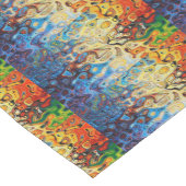 Abstraktes Textur Kurzer Tischläufer (Ecke)