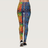 Abstraktes Textur Leggings (Rückseite)