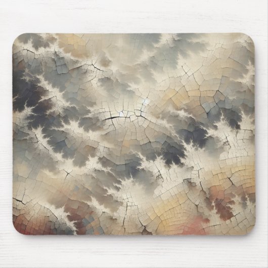Abstraktes texturiertes Crackle Mousepad (Vorne)