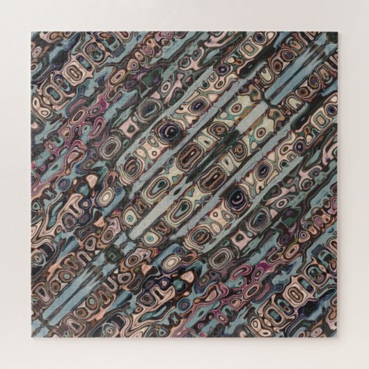 Abstraktes Texturmuster Puzzle (Horizontal)